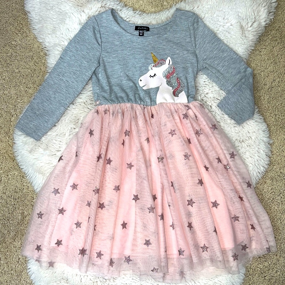 Zunie girls’ unicorn dress